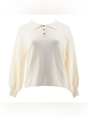 Peace Love World Polo Sweater’